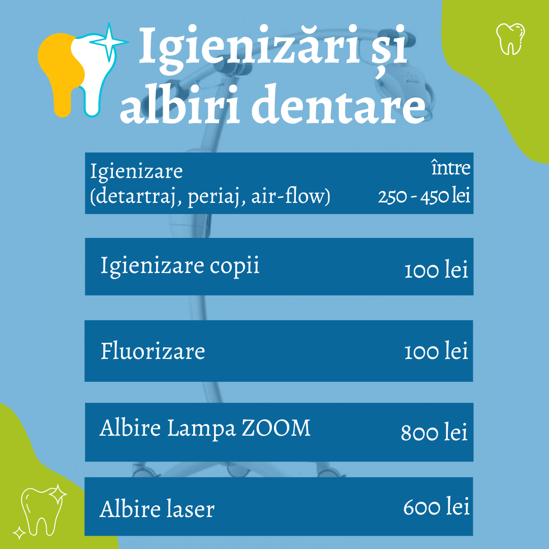 Igienizări și albiri dentare - Times Dent